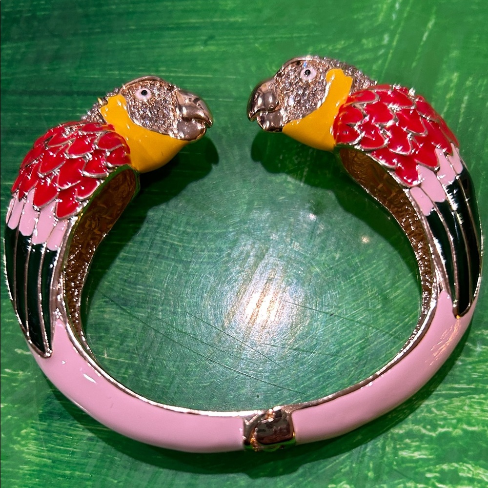 Colorful Parrot Bangle Bracelet